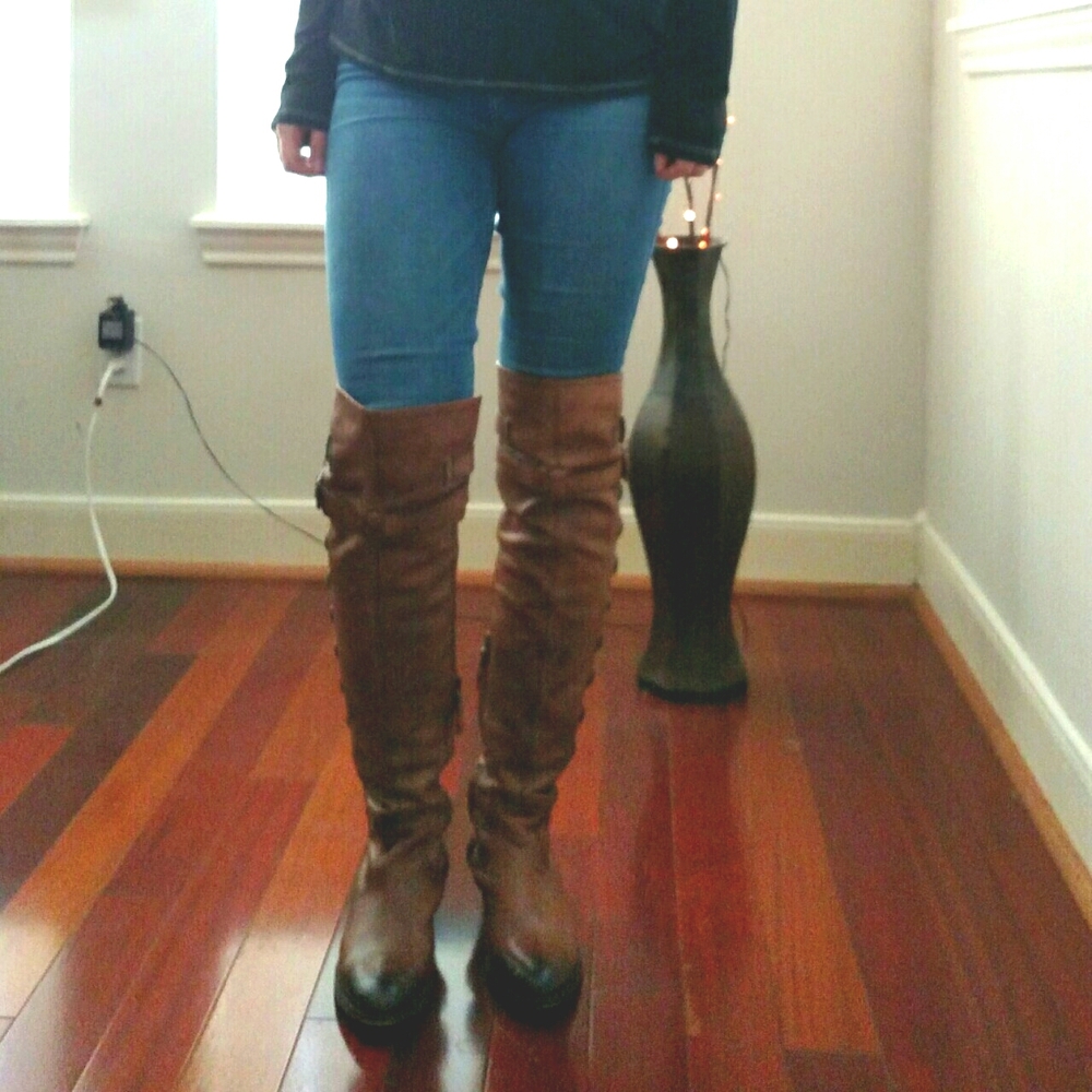 Sam Edelman Pierce Button Over the Knee Boots